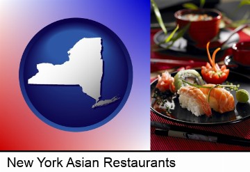 Asian-style food in New York, NY