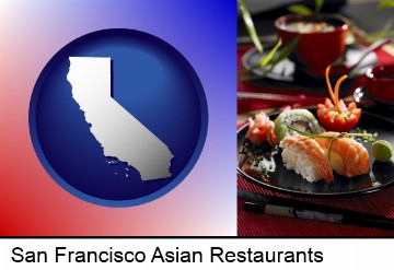Asian-style food in San Francisco, CA