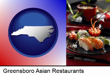 Asian-style food in Greensboro, NC