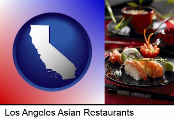 Asian-style food in Los Angeles, CA