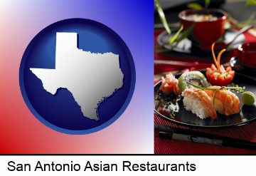 Asian-style food in San Antonio, TX